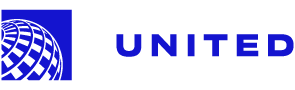 Logo of United Airlines, highlighting success and satisfaction with hosting services and website experience design agency