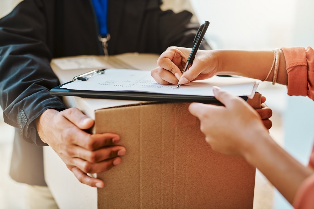 signing a package