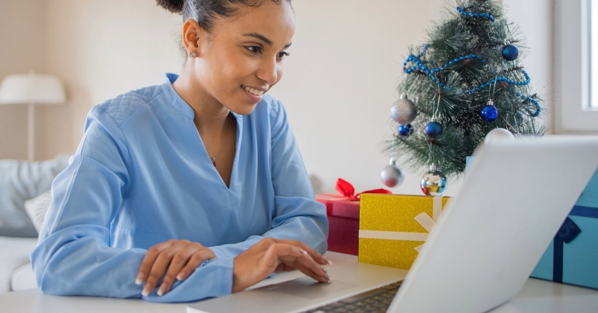 Business person preparing for the holidays by leveraging digital agency services and personalization strategies for ecommerce