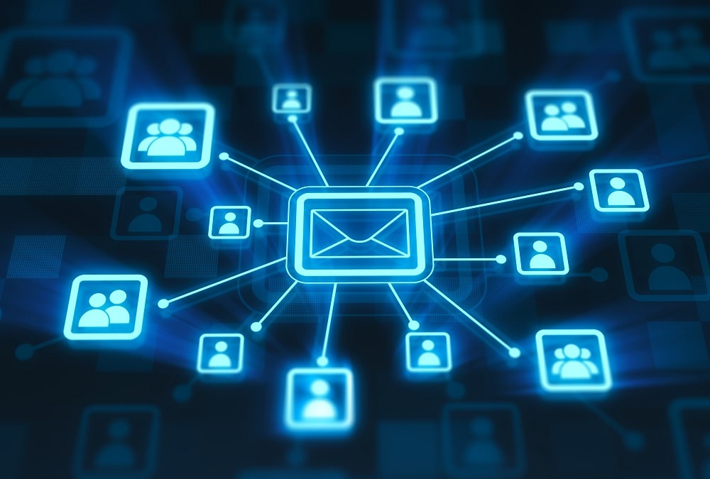 email being sent out to several people