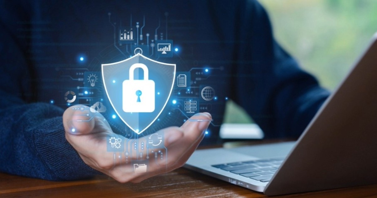 Professional using a laptop illustrating website privacy compliance to ensure proper consent, disclosure, and data handling