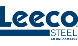 Leeco Steel logo, indicating business success with Americaneagle.com managed services and hosting
