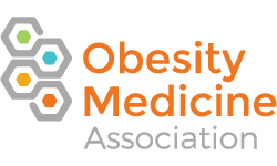 Logo of Obesity Medicine Association, indicating success with web development agency services for associations