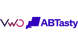 VWO ABTasty platform logo for conversion optimization and digital marketing strategy services