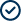 Navy Lined Circle Checkmark Icon