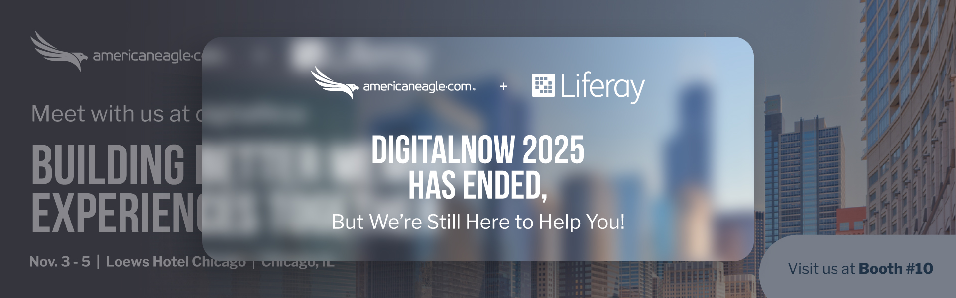 Americaneagle.com promoting tailored digital solutions to enhance member experiences for digitalNow 2025 conference attendees