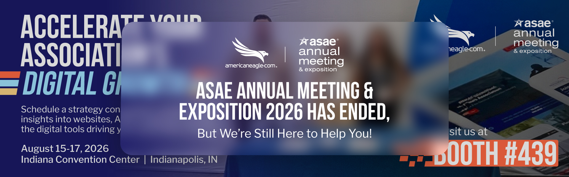 Americaneagle.com offering association digital strategy consultations for 2026 ASAE Annual Meeting attendees