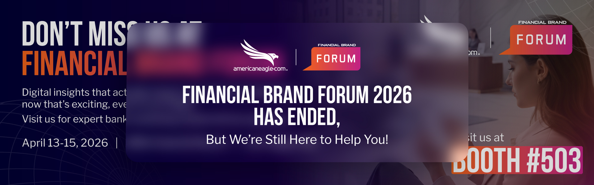 Americaneagle.com offering digital insights and expertise for 2026 Financial Brand Forum attendees