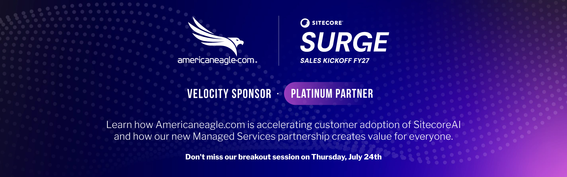 Velocity Sponsor for Sitecore SKO