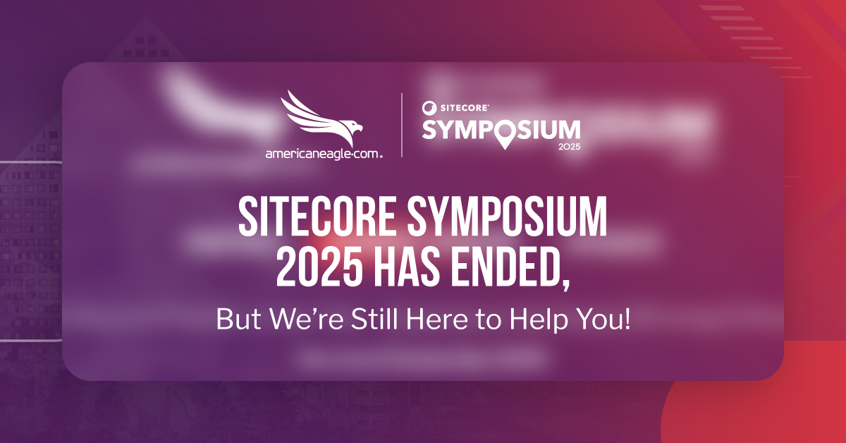 2025 Sitecore partner of the year offering post-Symposium consultations for next steps with SitecoreAI and Sitecore Studio