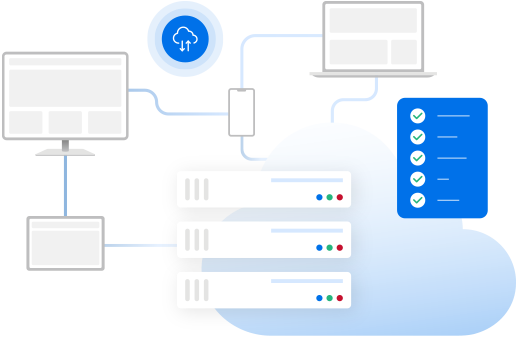 Cloud hosting management services, indicating business growth with managed cloud services and hosting provider