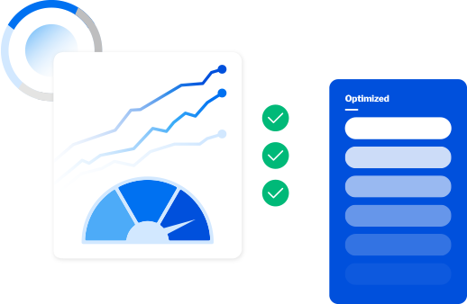 Accessibility performance metrics and optimization checklist, representing success with digital agency services for business