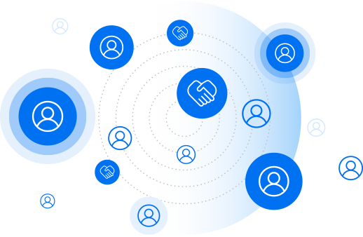 Illustrated online inclusivity, representing business success with website accessibility audit services