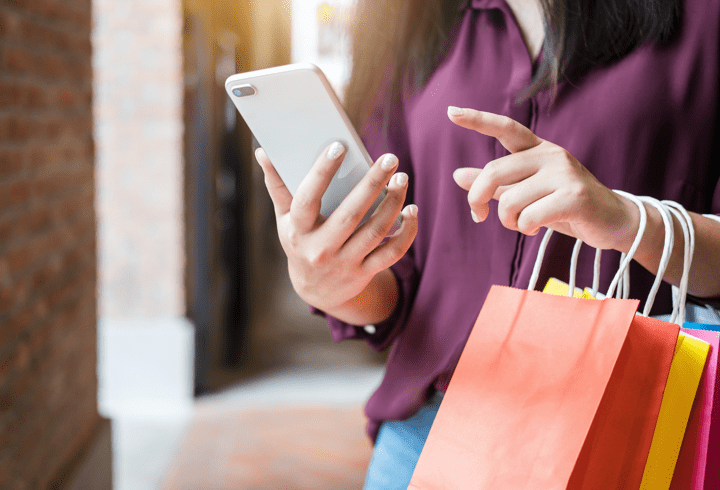 Web design services for retail and consumer goods