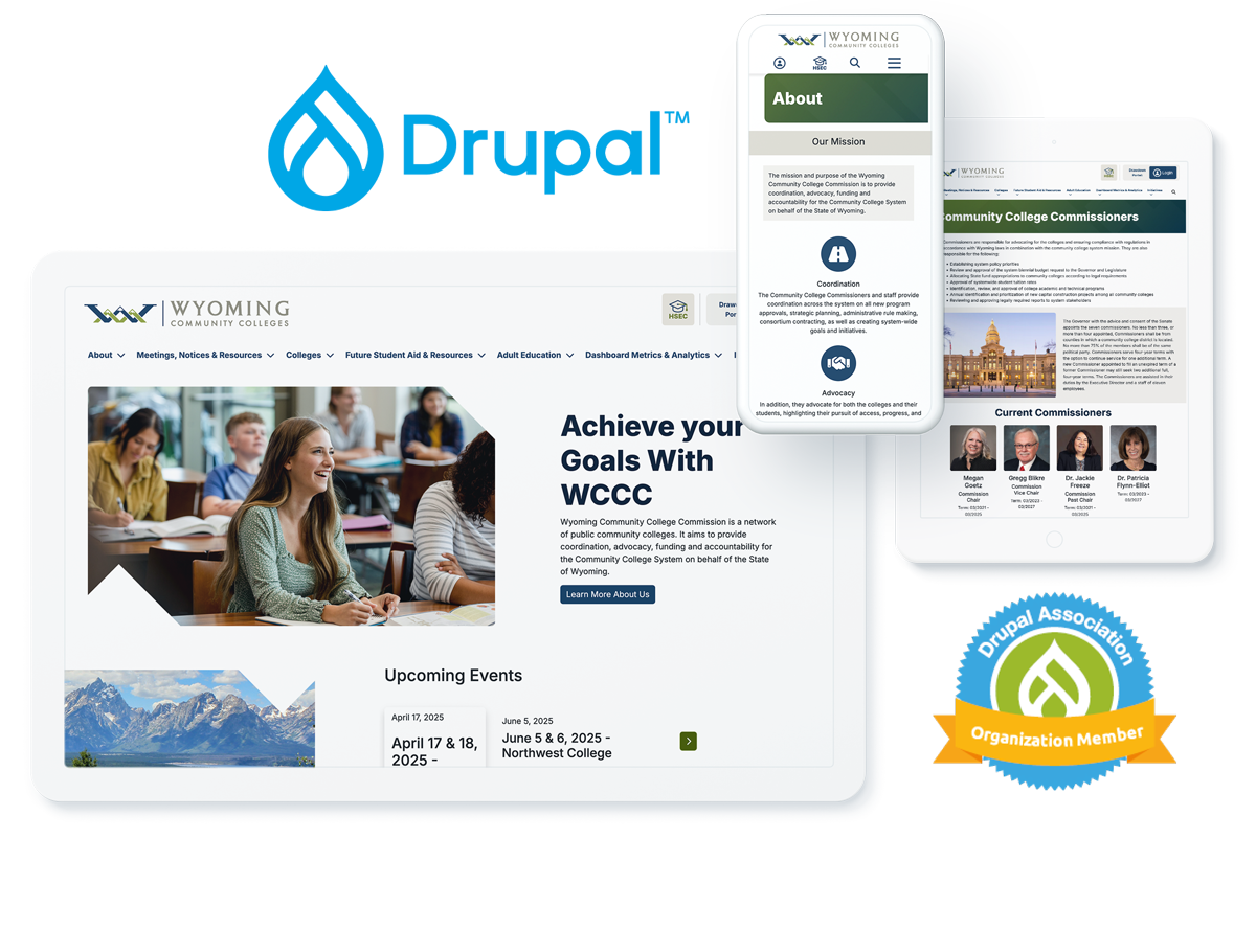 Drupal website development agency services