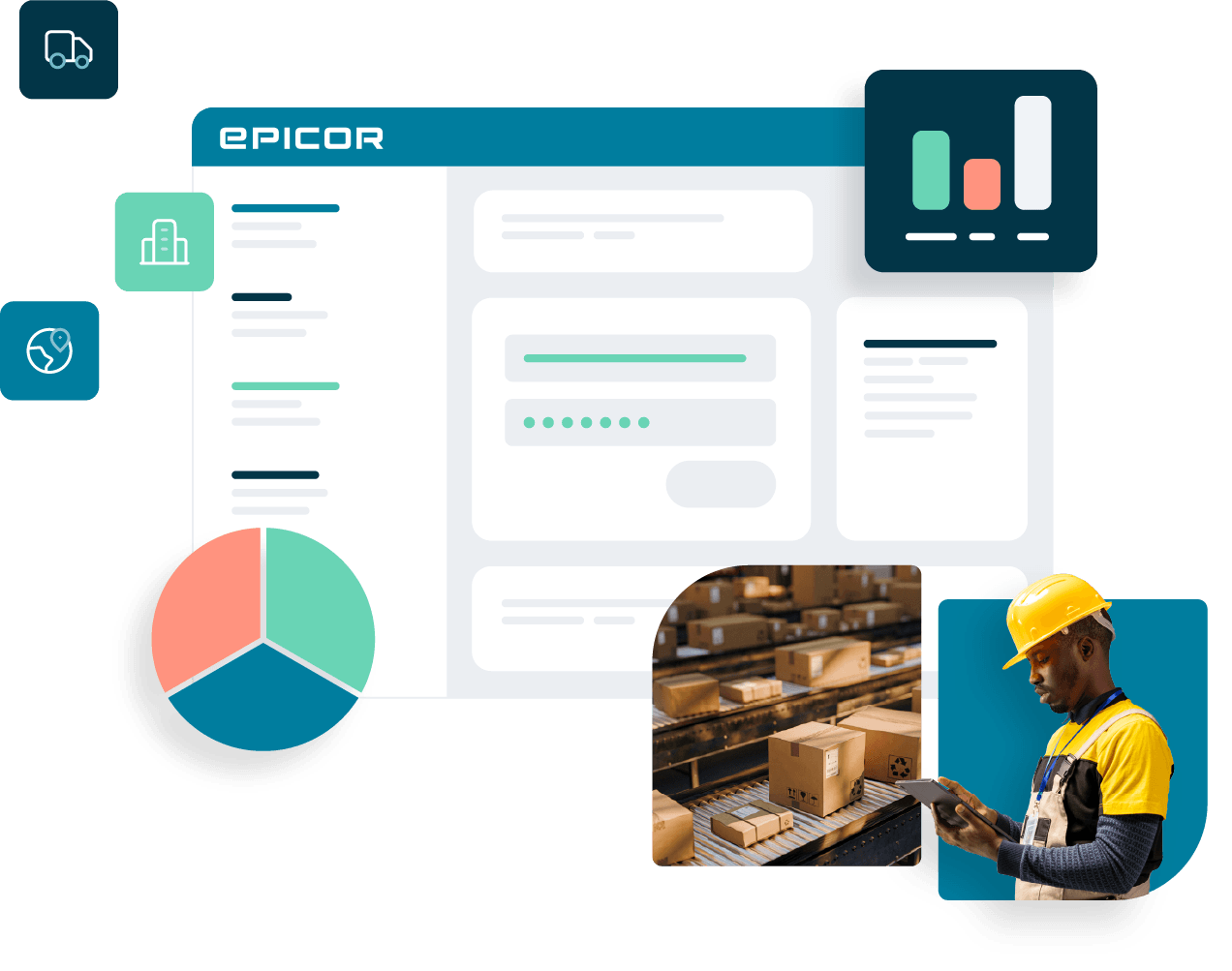 Epicor ERP platform reflecting agency expertise in ecommerce implementation, integration, and digital solutions