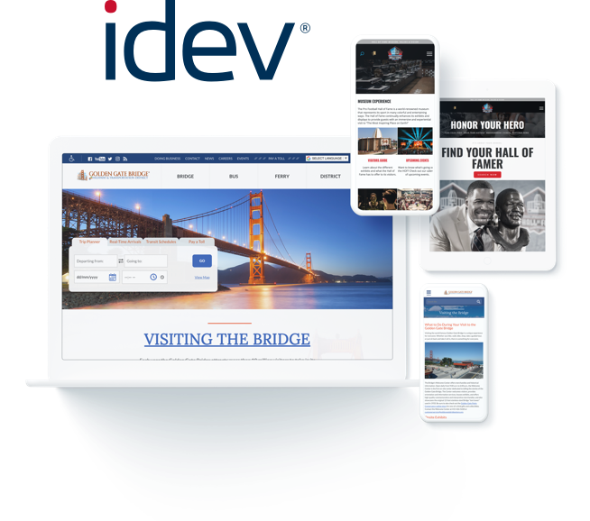 idev content management framework