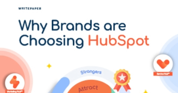 Cover of Americaneagle.com whitepaper on Why Brands are Choosing HubSpot