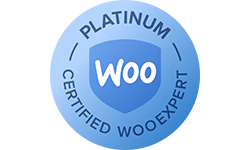 WooCommerce Platinum Certified WooExperts Badge