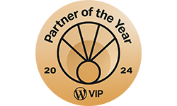 WPVIP Partner of the Year 2024 Badge