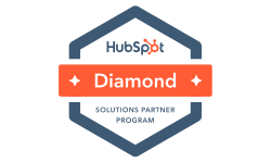 HubSpot Diamon Solutions Partner Program Badge