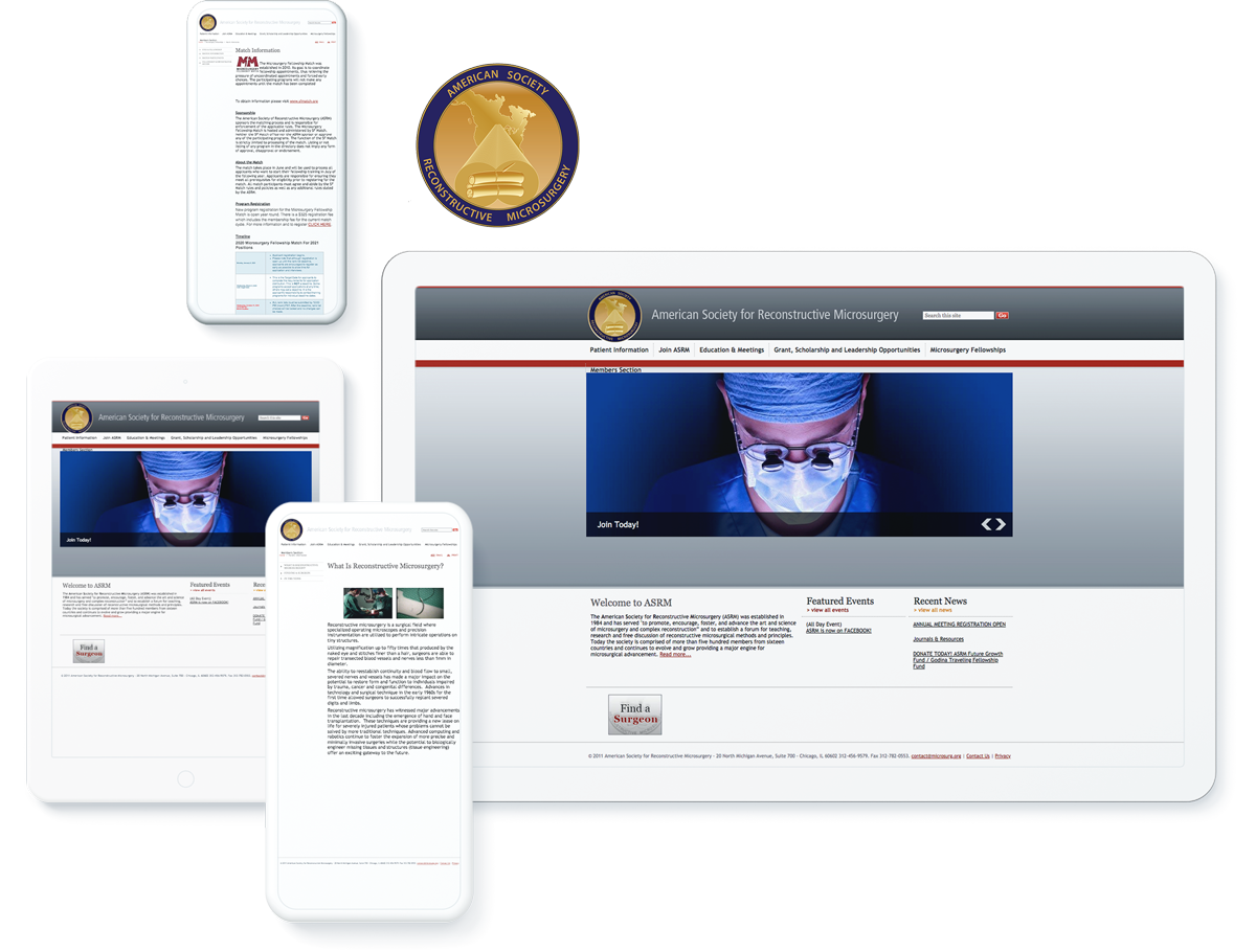American Swiss Foundation website design and development