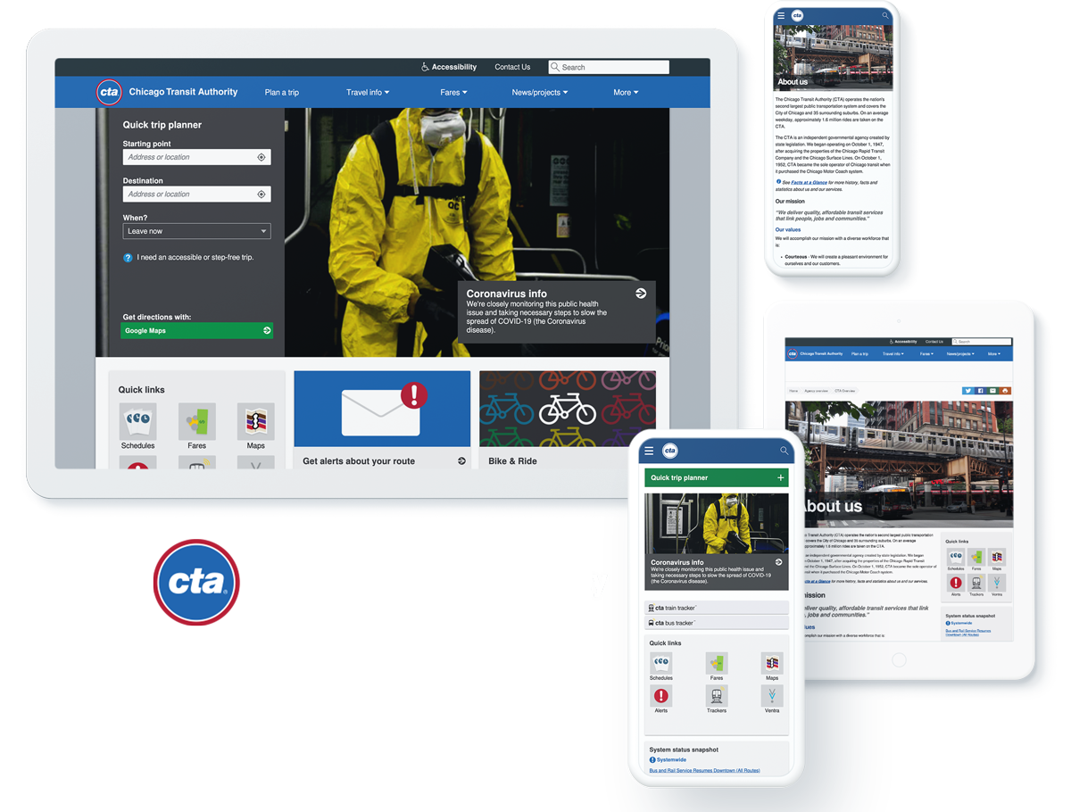 CTA website development