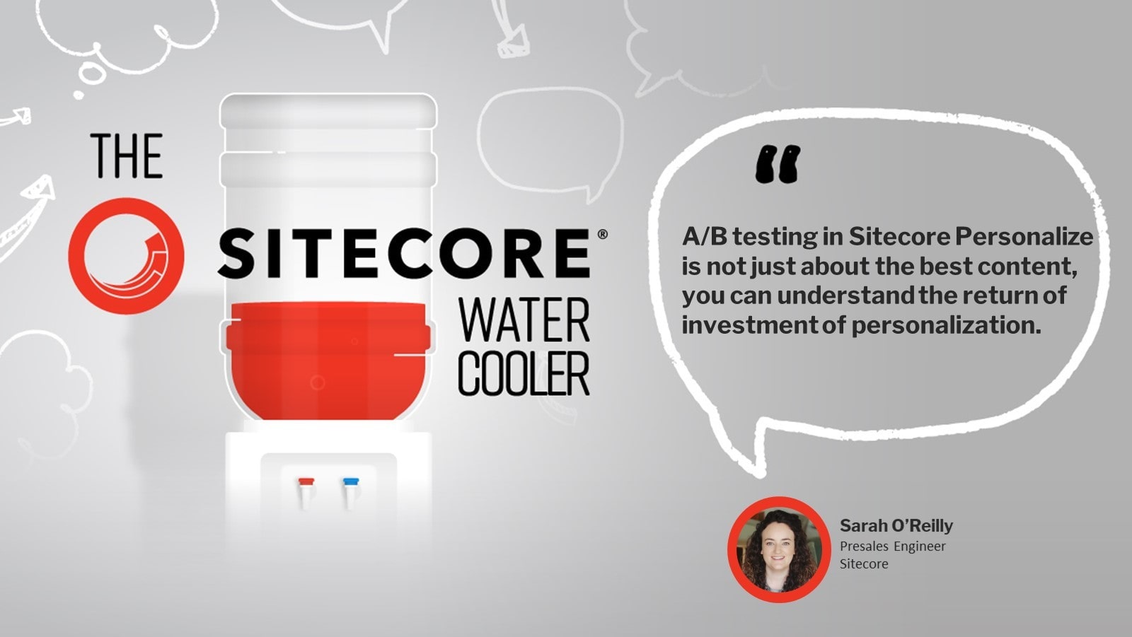 Sarah O'Reilly discusses Sitecore Personalization